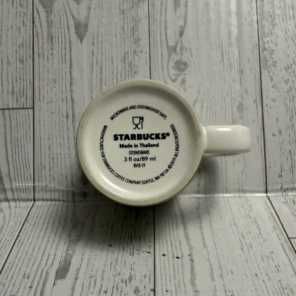 Starbucks Ho Chi Minh City Vietnam 3oz Demitasse Espresso Cup Collector Series - Picture 7 of 7